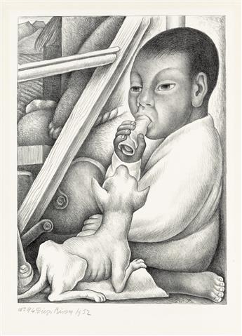 DIEGO RIVERA El Niño del Taco.